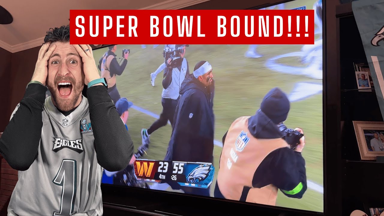 Philadelphia Eagles Are Going to the Super Bowl - Reactions! - YouTube