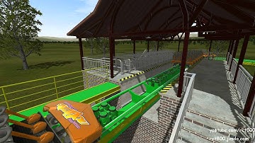 No Limits 2 unnamed B&M Giga Coaster with scripts! [1080p]