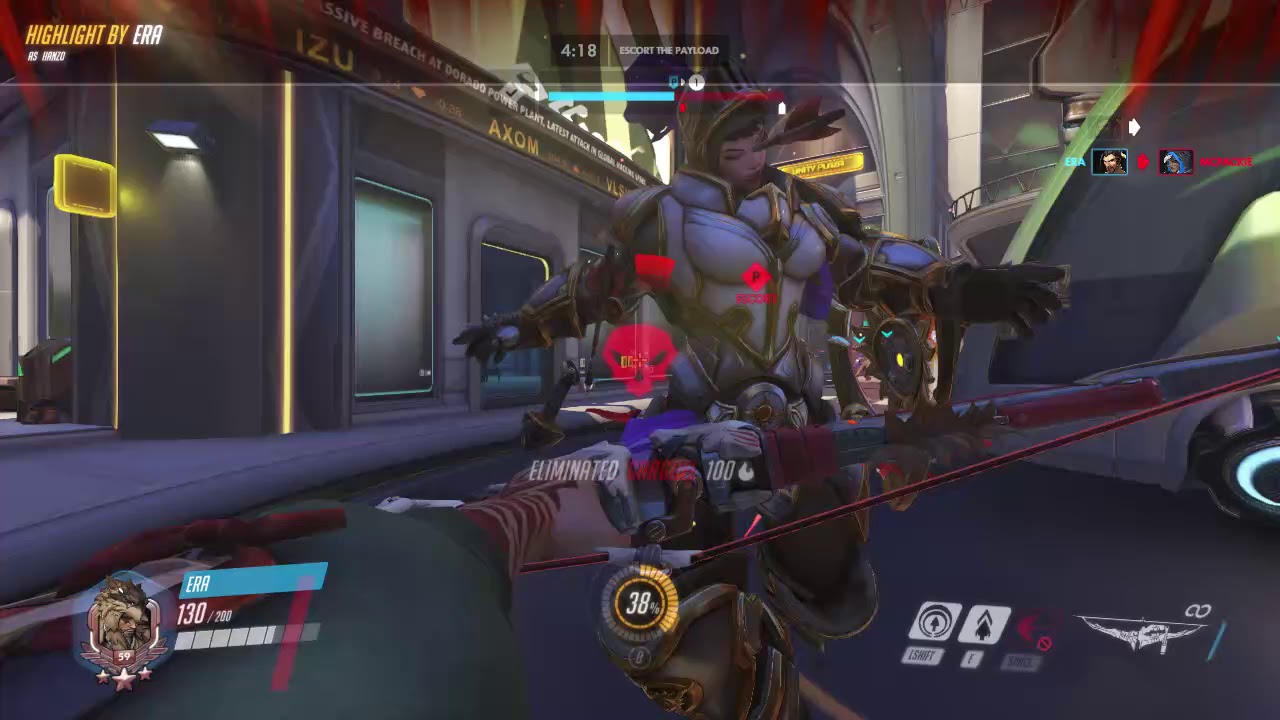 Mystery Hero Hanzo lucky shots