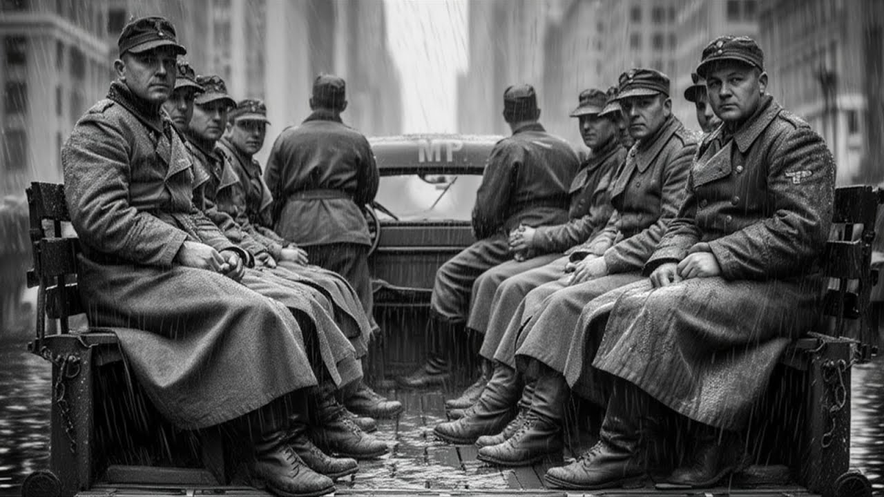 Os generais alemães prisioneiros de guerra ficaram chocados ao verem a América pela primeira vez.