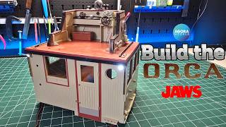 Build the 1:16 Scale Orca Boat from Jaws - Pack 3 - Stages 10-13 - Agora Models
