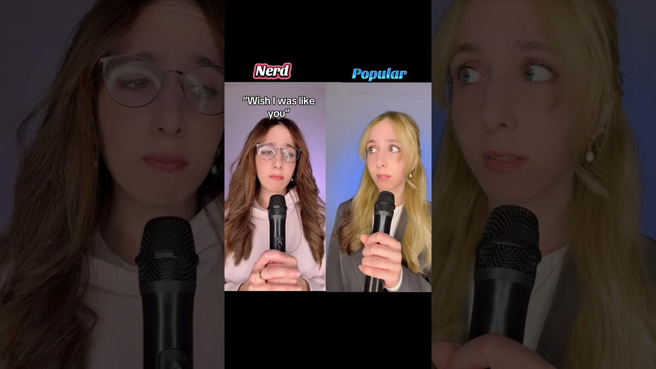 #POV: The popular girl tells the nerd she doesn’t have the perfect life..