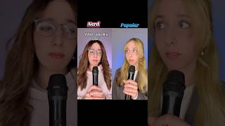 #POV: The popular girl tells the nerd she doesn’t have the perfect life..