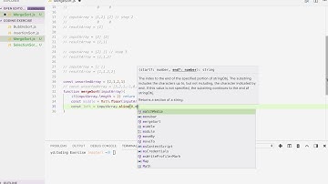Merge Sort Solution In JavaScript