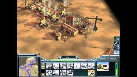 [Command & Conquer Generals: Zero Hour] - Laser General VS Hard Army Infantry General