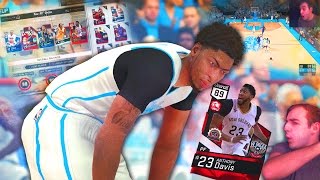 NBA 2K17 My Team RUBY ANTHONY DAVIS RIM PROTECTING MONSTER!