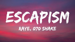 RAYE, 070 Shake - Escapism (Sped Up)