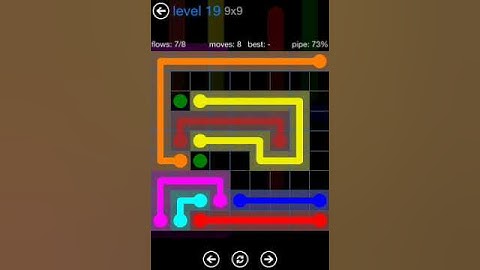 Flow Free 9x9 Level 19 walkthrough Bonus Pack