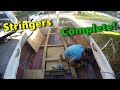 1998 Bayliner Boat Restoration - Part 24 - Finishing the Stringers!