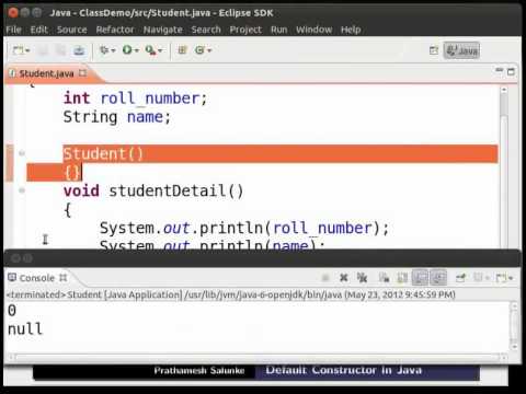 26 Default constructor Malayalam