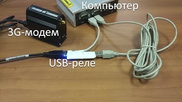 Сброс GSM-модема с помощью USB-реле