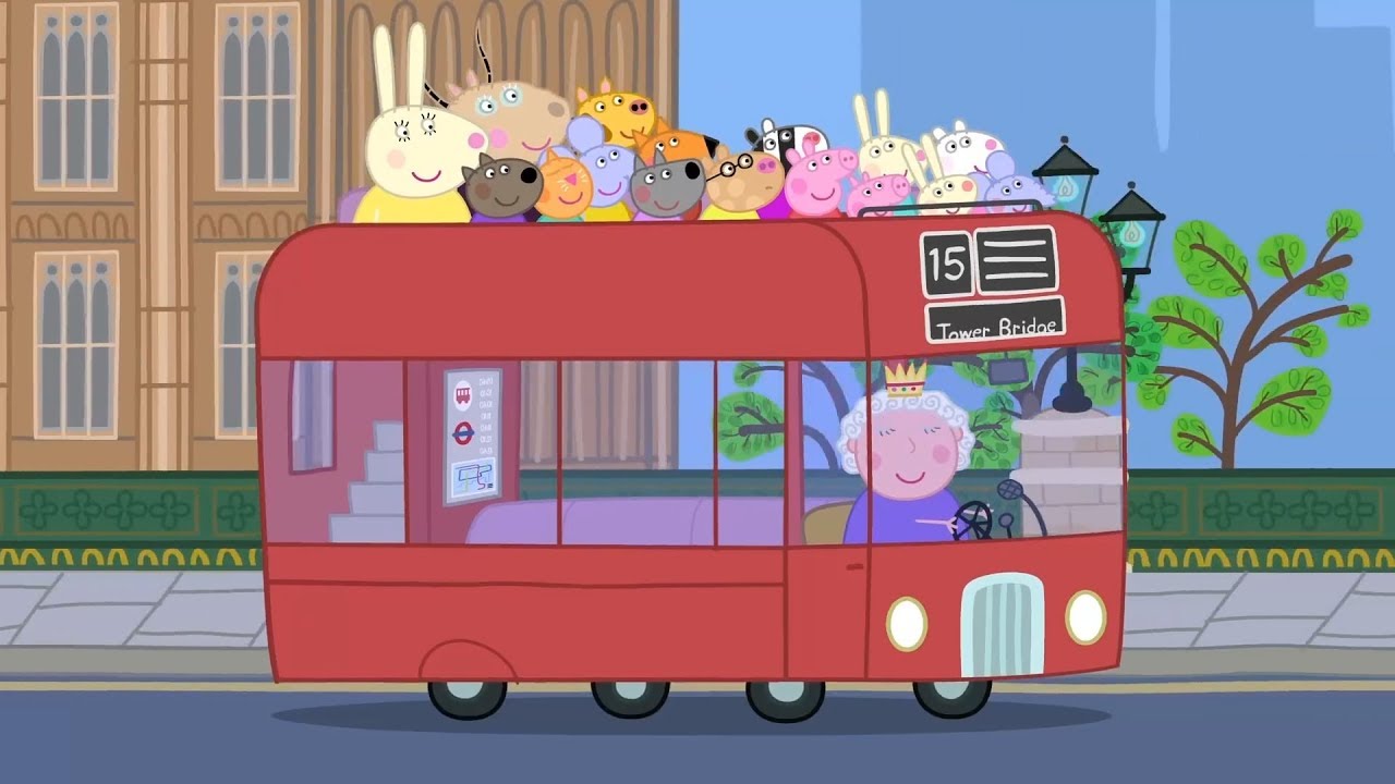 PEPPA PIG GOES TO LONDON Peppa Pig English Episodes Compilation YouTube