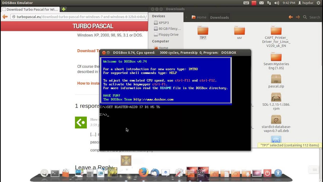 Turbo pascal install Turbo pascal install