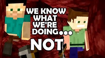 PROGRESS | In the Nether w/ Nothing (Part 13) Minecraft SPLITSCREEN 2Player Nintendo Switch