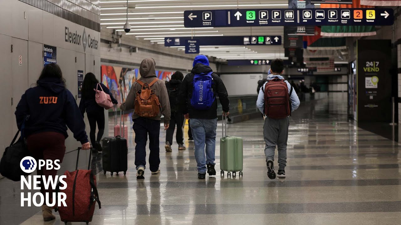 Holiday travel delays piling up as winter storm wreaks havoc