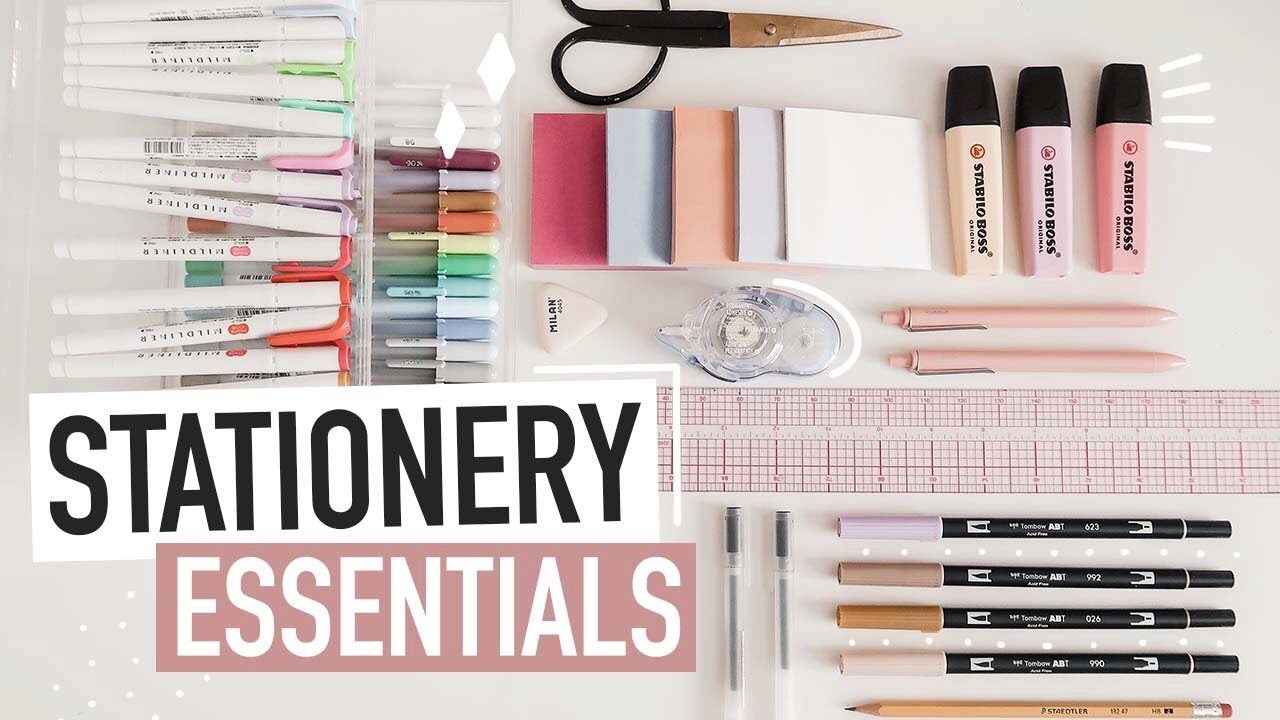 Must Have Stationery Supplies For Note Taking - StudyStuff