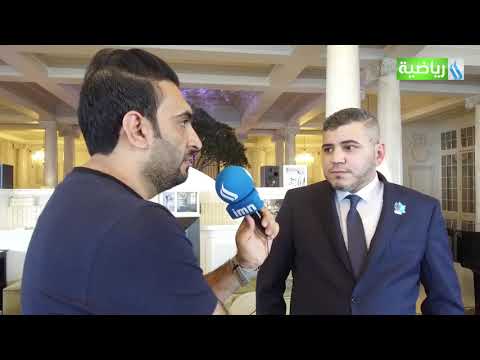 تصريح الصحفي روان الناهي بشان ماحدث داخل قاعة محكمة كاس لوزان ميثم علي