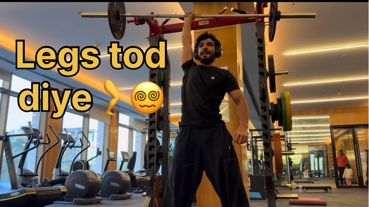 Legs Tod Diye Aaj 💀 | Brutal Leg Day Workout - YouTube