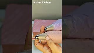 2D n E12 nozzle cake decoration #cake #cakedesign #viral #viralvideo #video #shortvideo #short