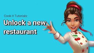 How to Unlock  A New Restaurant? | Cook It! Best cooking Game For Girls screenshot 1
