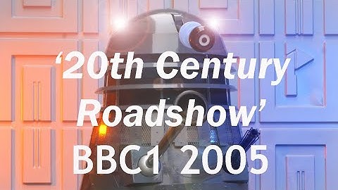 Doctor Who Dalek, Davros & Giant Fly on BBC1