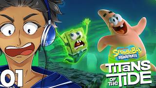 The New SpongeBob Game is Actually INSANE! - SpongeBob Squarepants Titans of The Tide Part 01