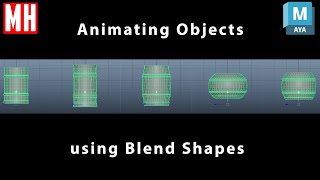 Creating funny animations in Maya 2024 with blend shapes