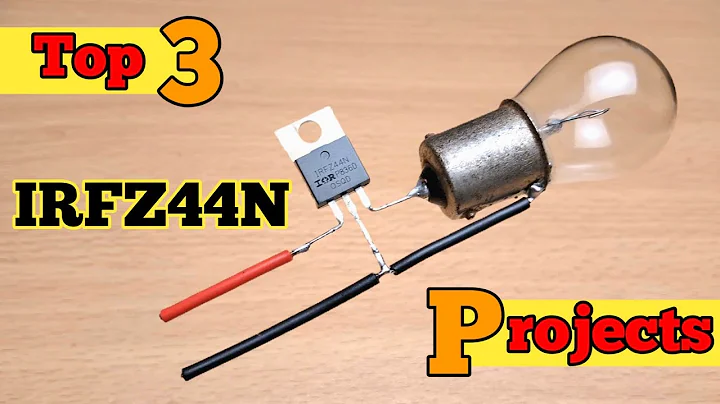 Top 3 Electronic Projects with IRFZ44N Mosfet | MJ Invention