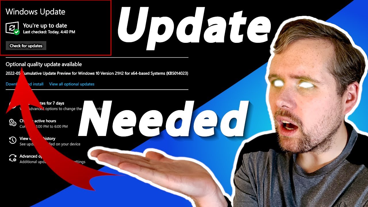 How to Update Your PC in Windows 10 - 2022 - YouTube