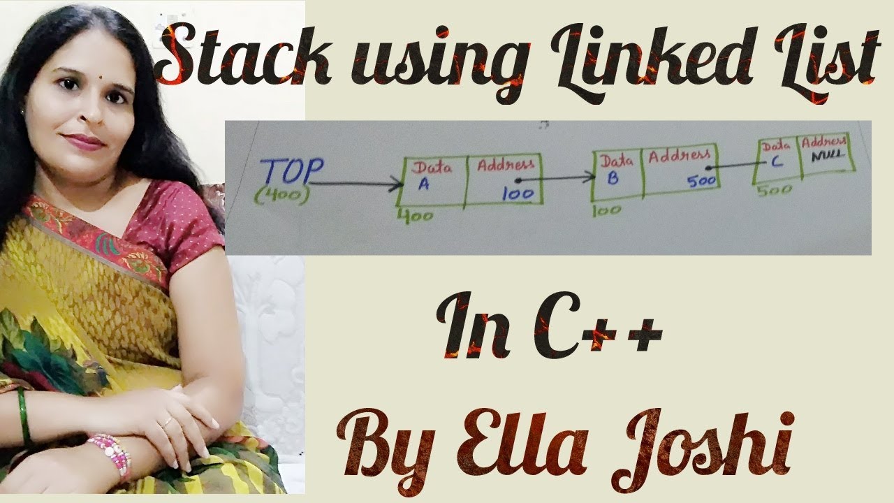 Stack using Linked List| c++ classes for class 12 - YouTube