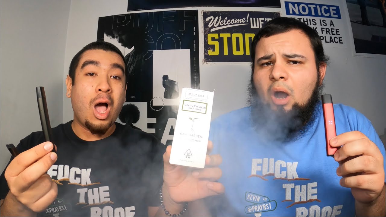 90% THC RAW GARDEN PAX POD REVIEW & REACTION! “CHERRY PIE DIESEL”