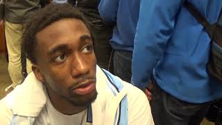 NCAAT Auburn UNC Brandon Robinson postgame interview