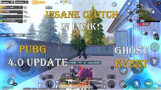 OMG! New Ghost Event in PUBG 4.0 – INSANE Livik Clutch Kill! 😱🔥”