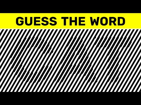 Guess the Hidden Word and Number | ILLUSION TEST
