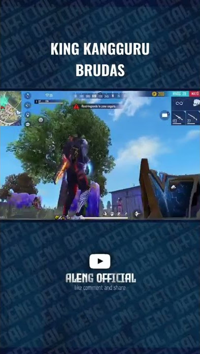 PEPENG SHUT KING KANGGURU BRUDAS🔥🔥#short #freefire #gameplay #garenafreefire #videoshort #videos