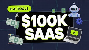 5 AI SaaS Tools Making $100K/Month (No Code Needed)