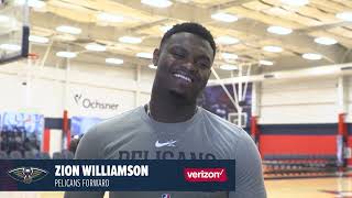 Zion Williamson On Injury Status Vs Warriors New Orleans Pelicans
