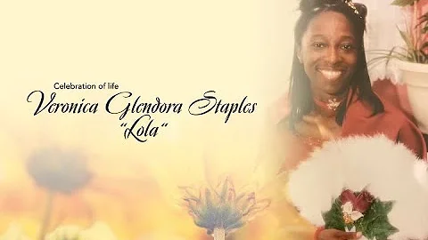 Celebration of the life of Veronica Staples - 27th...