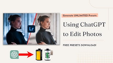 Generate FREE Film Presets with ChatGPT