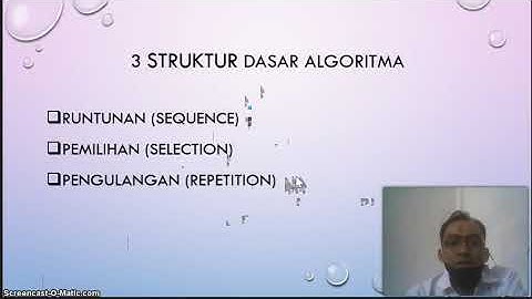 STRUKTUR DASAR ALGORITMA PART 1