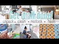 GET IT ALL DONE WITH ME 2021 | CLEAN, UNPACK, RESTOCK + HAUL | Candis Halligan