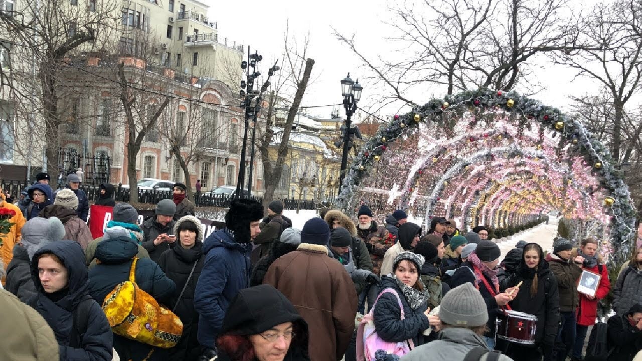 Шествие в Москве: «Антифашизм - это поступок» / LIVE 19.01.19