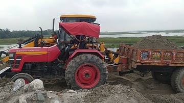 jcb 3dx Mahindra yuvo 575 di