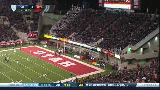 Dunn Utah returns kickoff for TD
