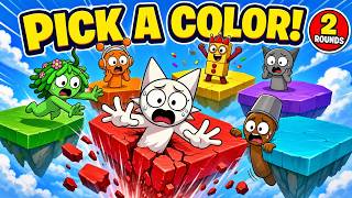 AY In Color! Sprunki Edition with Friends 🎨 Two Rounds of Color Chaos!