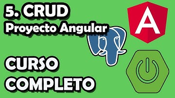 5 CURSO SPRING BOOT CRUD + JPA + POSTGRESQL +REST + ANGULAR: Crear proyecto en Angular