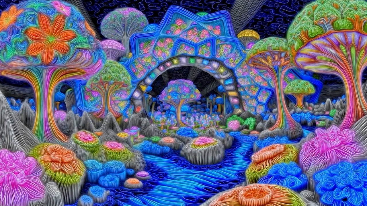 Beyond Reality | 4K Psychedelic Frequencies & Mind-Bending Visuals ...