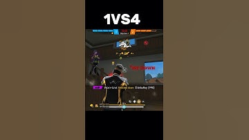 INSANE P90 1vs4 Clutch 🤯 | Free Fire CS Rank #shorts