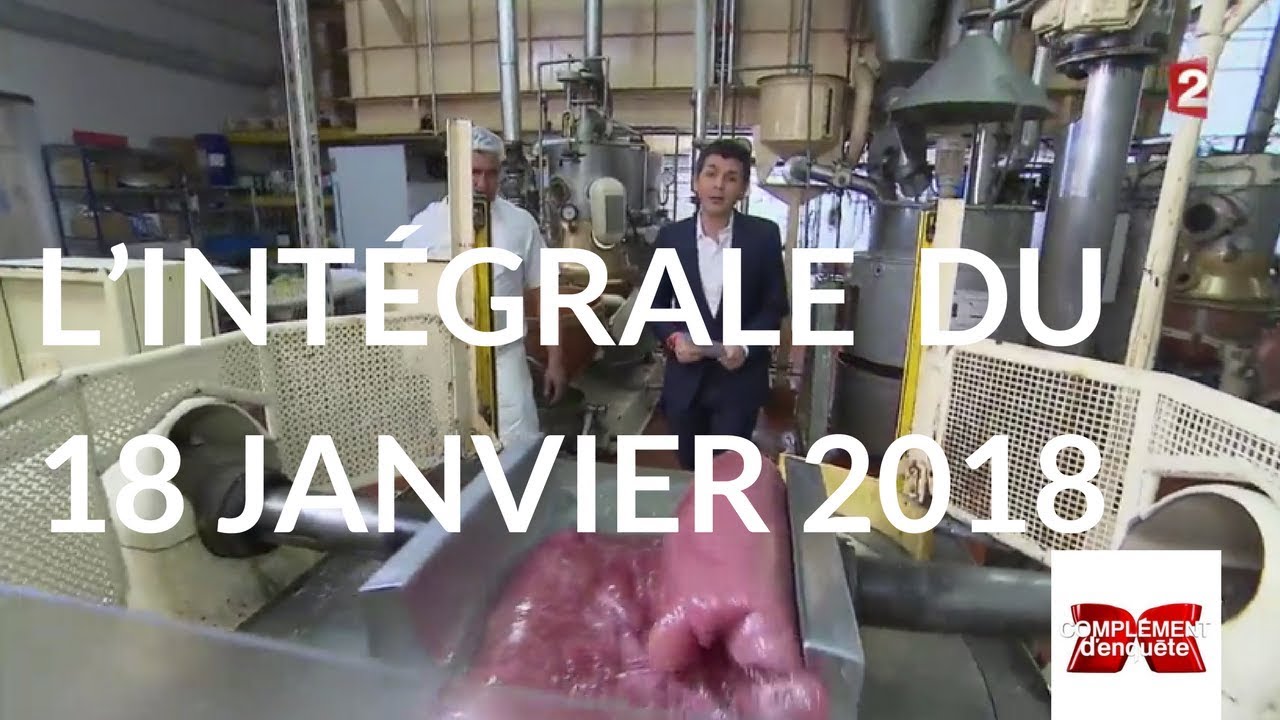 Complément d’enquête. La dictature du sucre - 18 janvier 2018 (France 2)