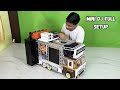 New Mini DJ Truck Setup Assembling Mini Dj At Home Real Speakers Bass Testing Full Installation